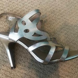 BCBG Paris Gold Heels